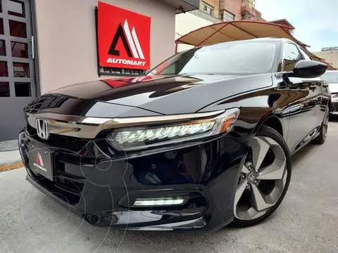 Honda Accord Touring usado (2020) color Negro Cristal financiado en mensualidades(enganche $121,000 mensualidades desde $9,000)