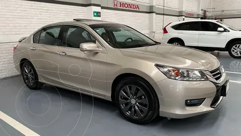 Honda Accord EXL V6 usado (2014) color Dorado precio $267,000
