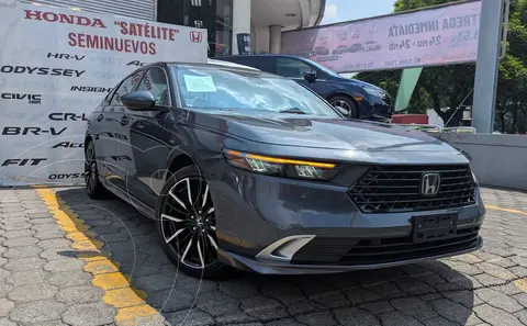 Honda Accord Prime usado (2024) color Gris financiado en mensualidades(enganche $332,000 mensualidades desde $14,597)