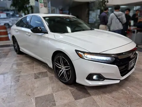 Honda Accord Touring usado (2021) color Blanco financiado en mensualidades(enganche $124,982 mensualidades desde $5,259)