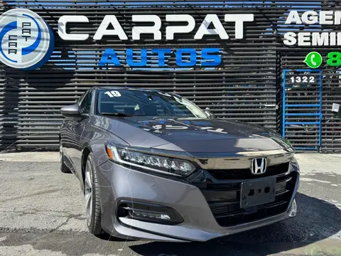 Honda Accord Touring usado (2019) color Gris Oscuro financiado en mensualidades(enganche $85,580 mensualidades desde $8,919)