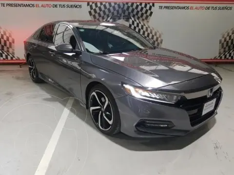 Honda Accord Sport Plus usado (2018) color Acero financiado en mensualidades(enganche $90,400 mensualidades desde $11,200)