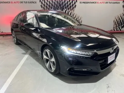 Honda Accord Touring usado (2019) color Negro financiado en mensualidades(enganche $106,000 mensualidades desde $11,300)