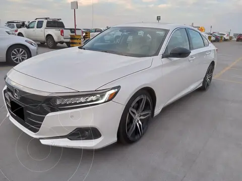 Honda Accord Touring usado (2021) color Blanco financiado en mensualidades(enganche $156,250 mensualidades desde $15,023)