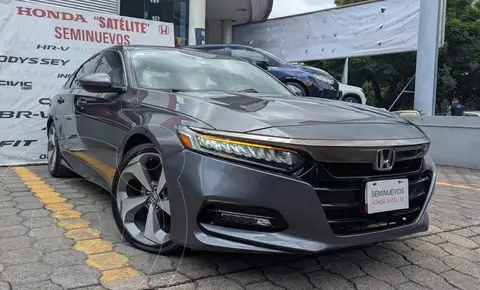 Honda Accord Touring usado (2019) color Gris financiado en mensualidades(enganche $134,760 mensualidades desde $5,925)