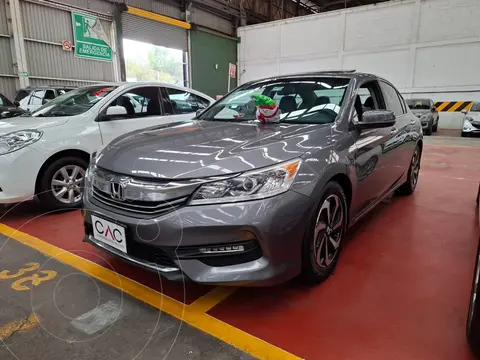 Honda Accord EXL Navi usado (2016) color Gris financiado en mensualidades(enganche $71,700 mensualidades desde $7,365)