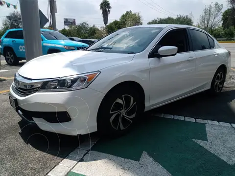 Honda Accord LX usado (2016) color Blanco financiado en mensualidades(enganche $28,900)