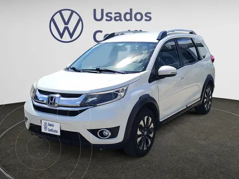 Honda BR-V Prime usado (2018) color Blanco financiado en mensualidades(enganche $77,908 mensualidades desde $5,960)