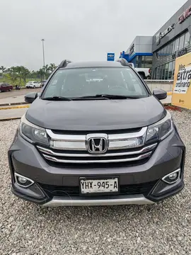 Honda BR-V Prime usado (2021) color Gris Oscuro financiado en mensualidades(enganche $89,925 mensualidades desde $8,037)