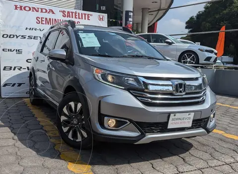 Honda BR-V Prime usado (2021) color plateado financiado en mensualidades(enganche $116,865 mensualidades desde $6,632)