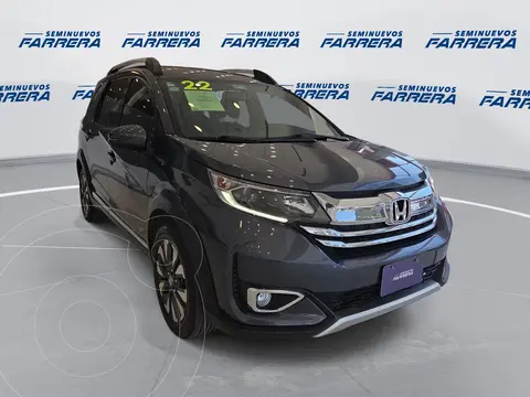 Honda BR-V Prime usado (2022) color Gris financiado en mensualidades(enganche $92,750 mensualidades desde $7,693)