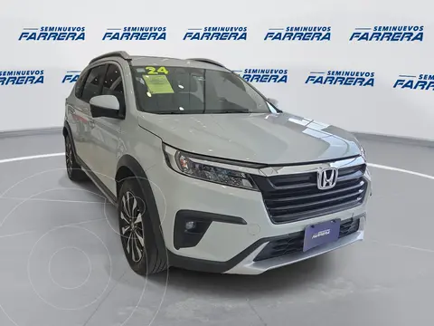 Honda BR-V Touring usado (2024) color Gris financiado en mensualidades(enganche $104,675 mensualidades desde $8,682)