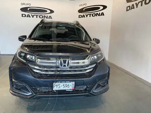 Honda BR-V Uniq usado (2022) color Gris financiado en mensualidades(enganche $42,900)