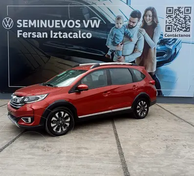 Honda BR-V Prime usado (2021) color Rojo Pasion financiado en mensualidades(enganche $74,000 mensualidades desde $10,400)