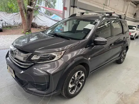 Honda BR-V Uniq usado (2021) color Gris financiado en mensualidades(enganche $89,835 mensualidades desde $9,539)