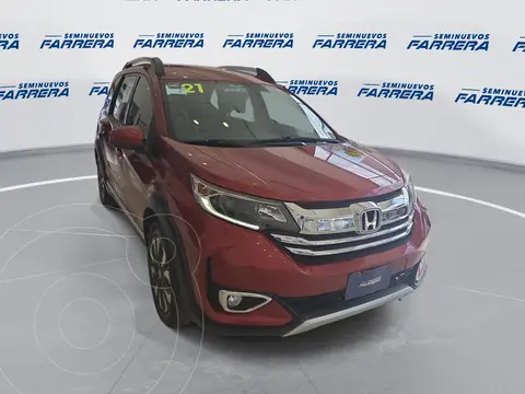 Honda BR-V Prime usado (2021) color Rojo financiado en mensualidades(enganche $82,150 mensualidades desde $6,814)