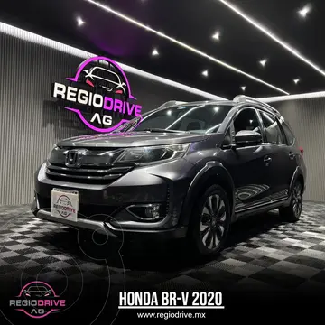 Honda BR-V Prime usado (2020) color Acero financiado en mensualidades(enganche $54,000 mensualidades desde $7,114)