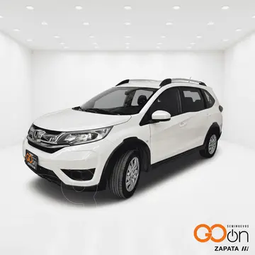 Honda BR-V SL UNIQ usado (2018) color HONBLANCO ORQUIDIA precio $220,000