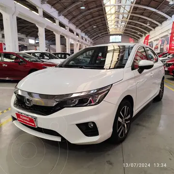 Honda City Hatchback 1.5L EXL Aut usado (2022) color Blanco precio $15.190.000