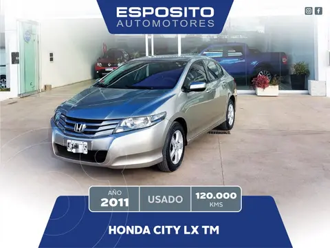 Honda City LX usado (2011) color Gris precio $7.900.000