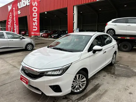 Honda City 1.5L EXL Aut usado (2022) color Blanco financiado en cuotas(pie $2.800.000)