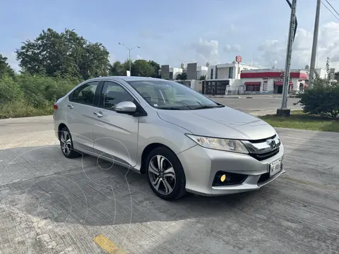 Honda City EX 1.5L Aut usado (2015) color Plata precio $187,000