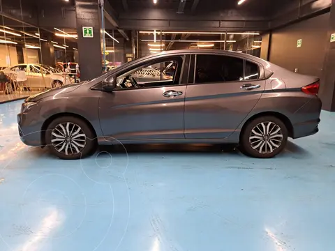 Honda City EX 1.5L Aut usado (2018) color Gris precio $252,000