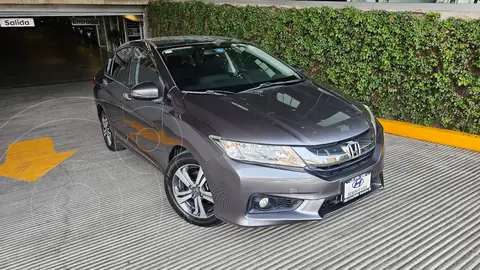 Honda City EX 1.5L Aut usado (2017) color Gris precio $198,000