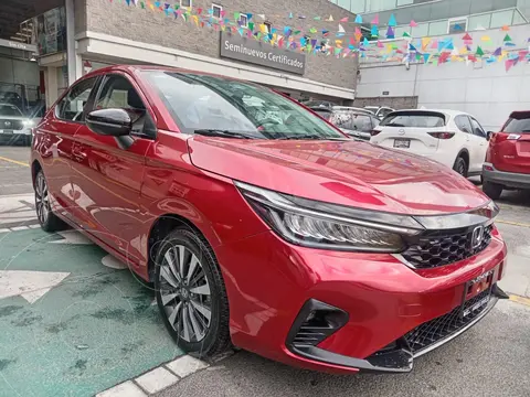 Honda City Sport Aut usado (2024) color Rojo precio $349,000