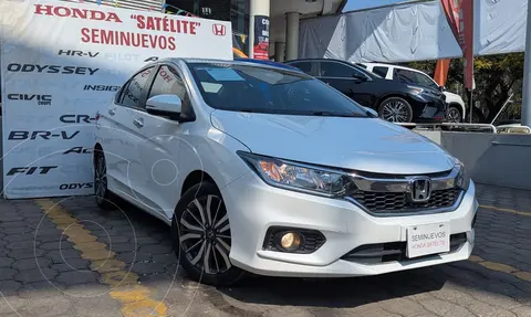 Honda City EX 1.5L Aut usado (2019) color Blanco precio $248,000