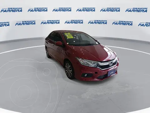 Honda City EX 1.5L Aut usado (2020) color Rojo precio $260,000