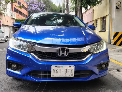 Honda City EX 1.5L Aut usado (2018) color Azul precio $195,000