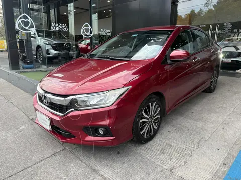 Honda City EX 1.5L Aut usado (2018) color Rojo precio $199,000