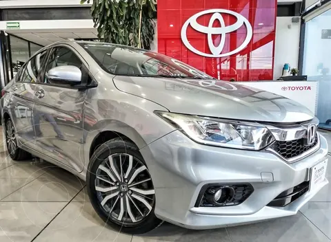 Honda City EX 1.5L Aut usado (2018) color plateado precio $238,000