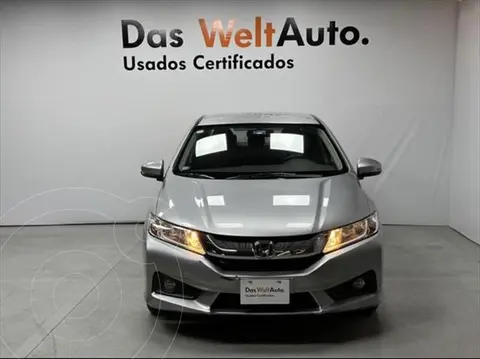 foto Honda City EX 1.5L Aut usado (2016) color plateado precio $209,000