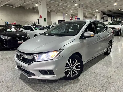 Honda City EX 1.5L Aut usado (2018) color Plata financiado en mensualidades(enganche $65,400 mensualidades desde $5,003)