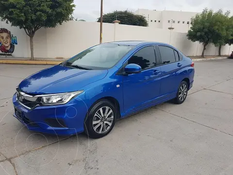 Honda City LX MT usado (2019) color Azul Elctrico precio $209,000
