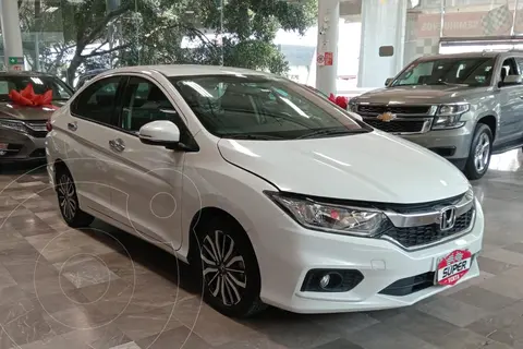 Honda City EX 1.5L Aut usado (2018) color Blanco precio $253,000