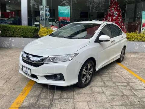 Honda City EX 1.5L Aut usado (2016) color Blanco precio $220,000