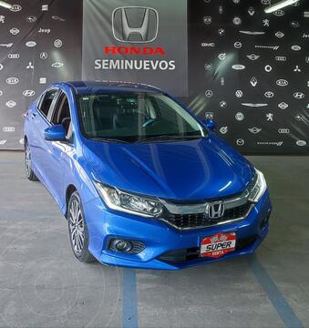 Honda City EX 1.5L Aut usado (2018) color Azul precio $299,000