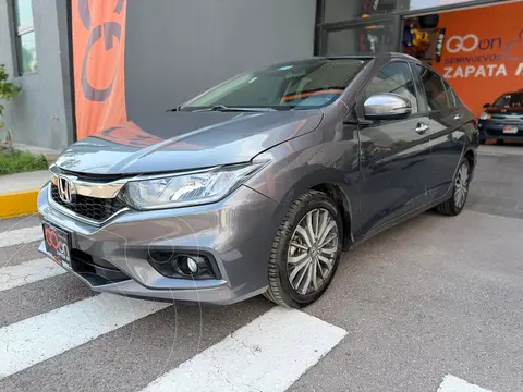Honda City EX 1.5L Aut usado (2020) color Gris financiado en mensualidades(enganche $67,852 mensualidades desde $5,189)