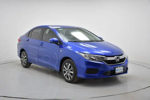 Honda City LX 1.5L Aut usado (2018) color Azul financiado en mensualidades(enganche $51,460 mensualidades desde $4,048)
