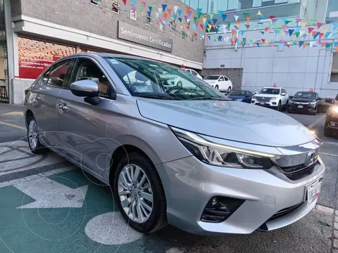 Honda City Prime Aut usado (2021) color plateado precio $305,000