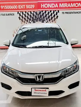 Honda City LX 1.5L usado (2020) color Blanco financiado en mensualidades(enganche $72,500 mensualidades desde $7,115)