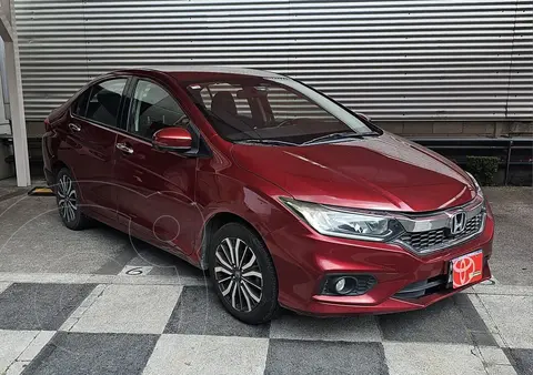foto Honda City EX 1.5L Aut usado (2019) color Rojo precio $297,000