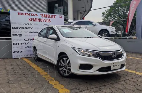 Honda City LX 1.5L Aut usado (2020) color Blanco precio $301,000