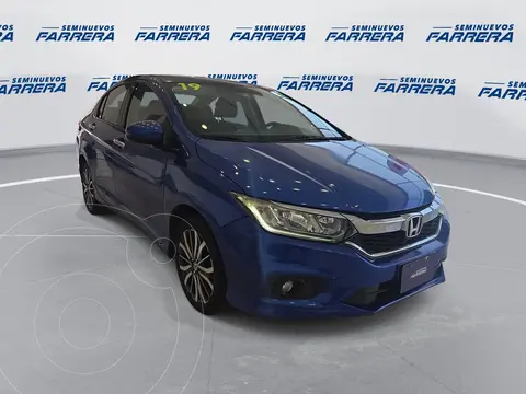 Honda City EX 1.5L Aut usado (2019) color Azul precio $230,000