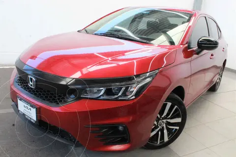 Honda City Sport Aut usado (2022) color Rojo financiado en mensualidades(enganche $75,000 mensualidades desde $9,761)