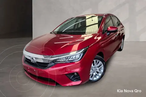 Honda City Touring usado (2022) color Rojo financiado en mensualidades(enganche $85,838 mensualidades desde $7,369)