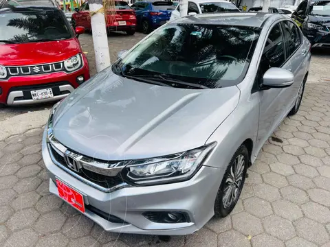 Honda City EX 1.5L Aut usado (2020) color Plata financiado en mensualidades(enganche $61,006 mensualidades desde $5,419)
